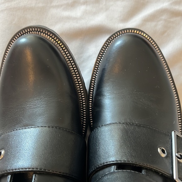 NWOB Blondo Waterproof Buckle Booties - Black Leather - Picture 7 of 7